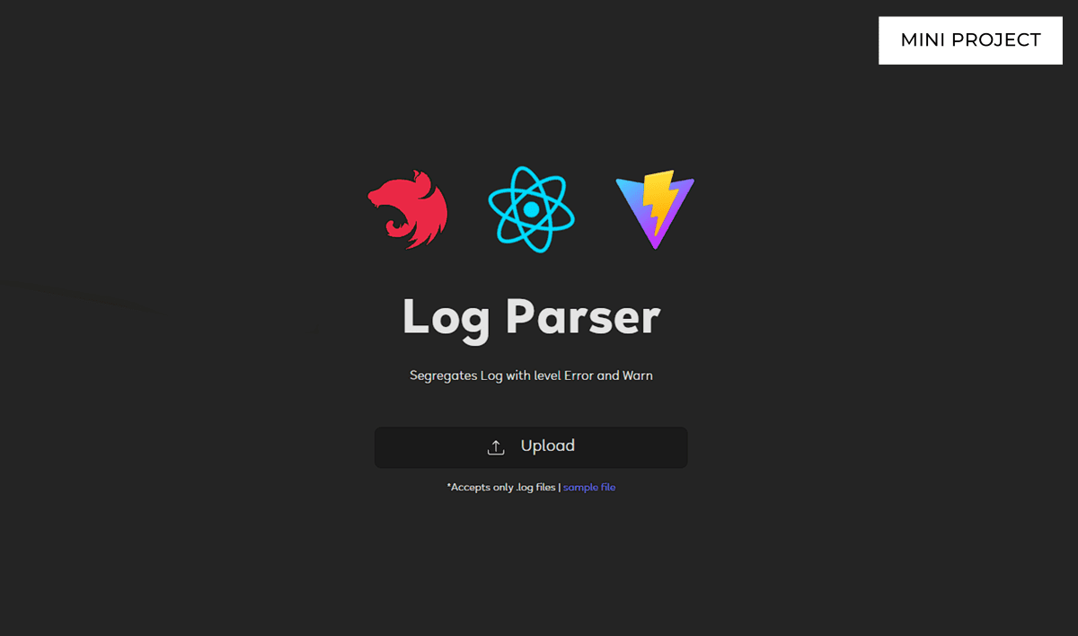 Log Parser screenshot