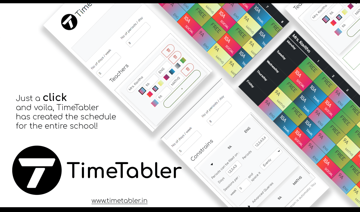 TimeTabler screenshot